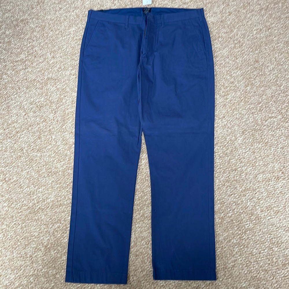 Men J. Crew Sutton Navy pants